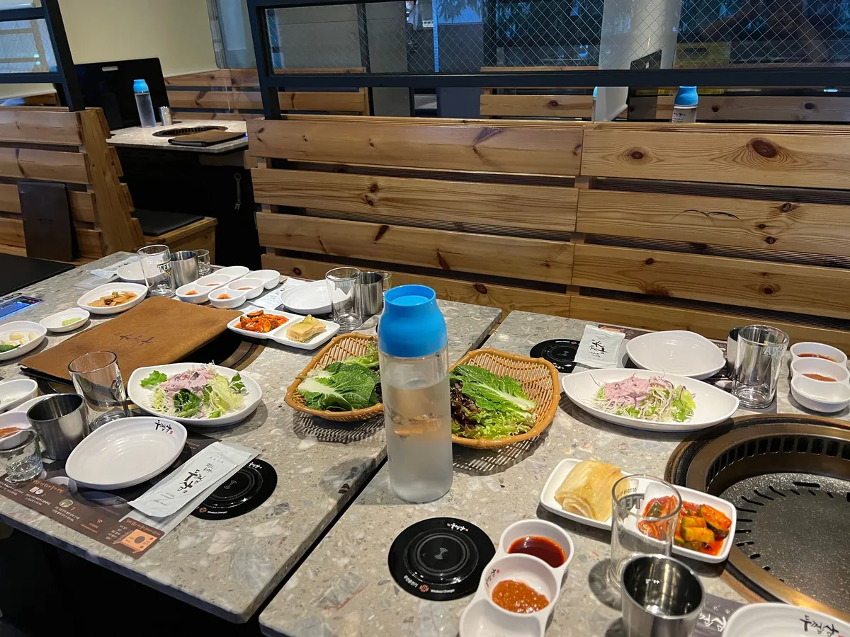 프로젝트 마무리 후 뒷풀이 코로나가 이때 딱 잘 풀려서 다행이다